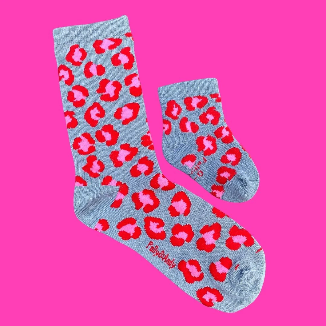 Leopard Pink - Polly & Andy