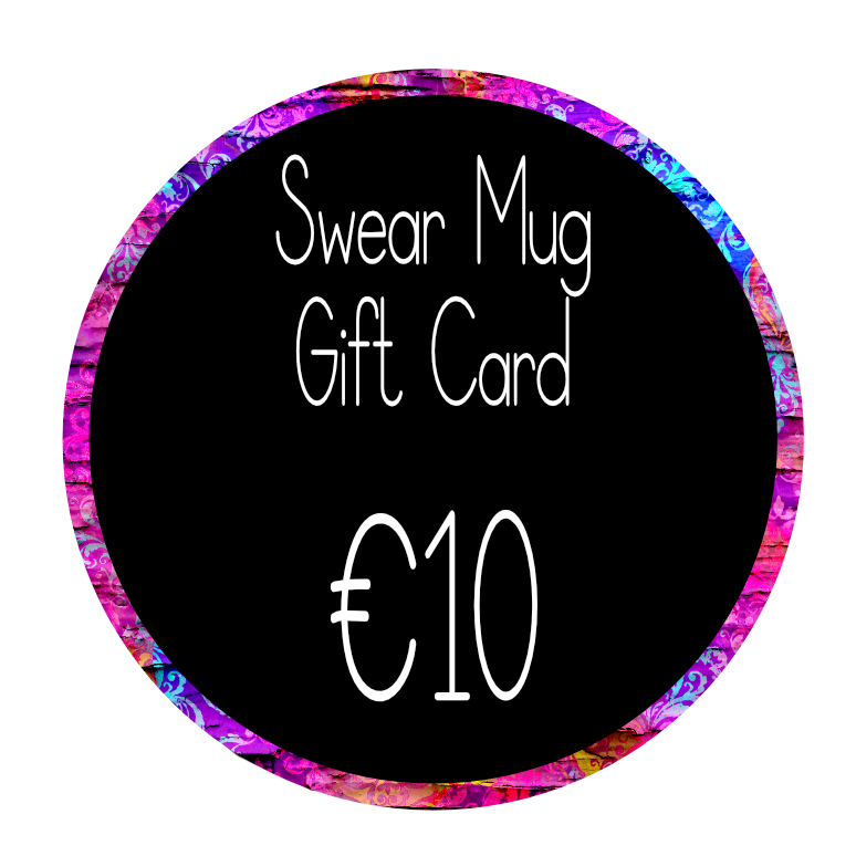 Swear Mug gift card