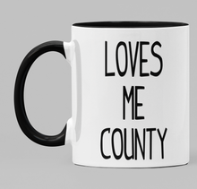 Load image into Gallery viewer, Swear Mug Custom Quirky Funny Irish Waterford Mugs Loves me county swearmug.com
