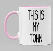 Load image into Gallery viewer, Swear Mug Custom Quirky Funny Irish Waterford Mugs This is my town swearmug.com
