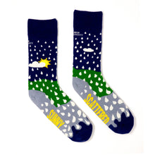 Load image into Gallery viewer, Sunny Spells Scattered Showers - The Irish Socksciety
