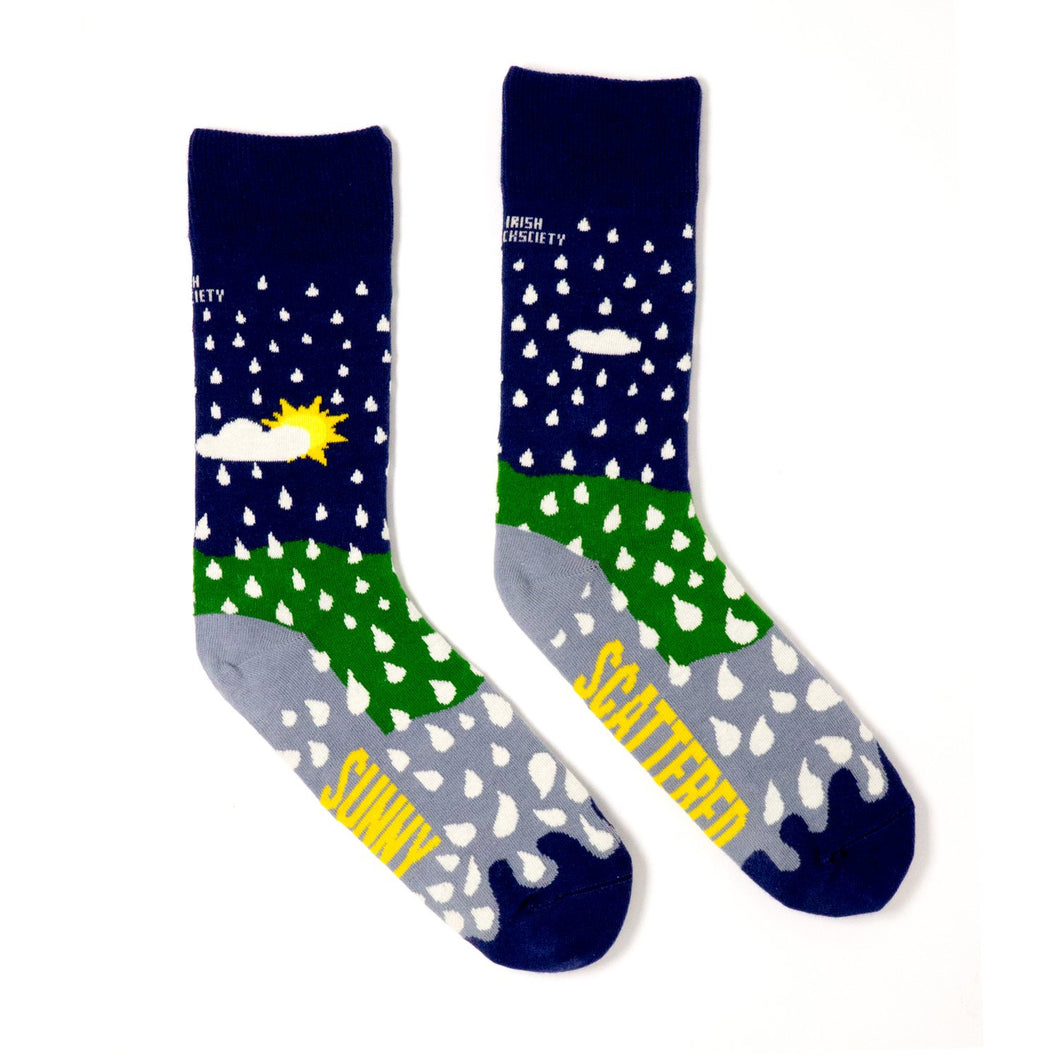 Sunny Spells Scattered Showers - The Irish Socksciety